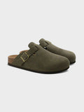ST. BARTH Suede Clogs