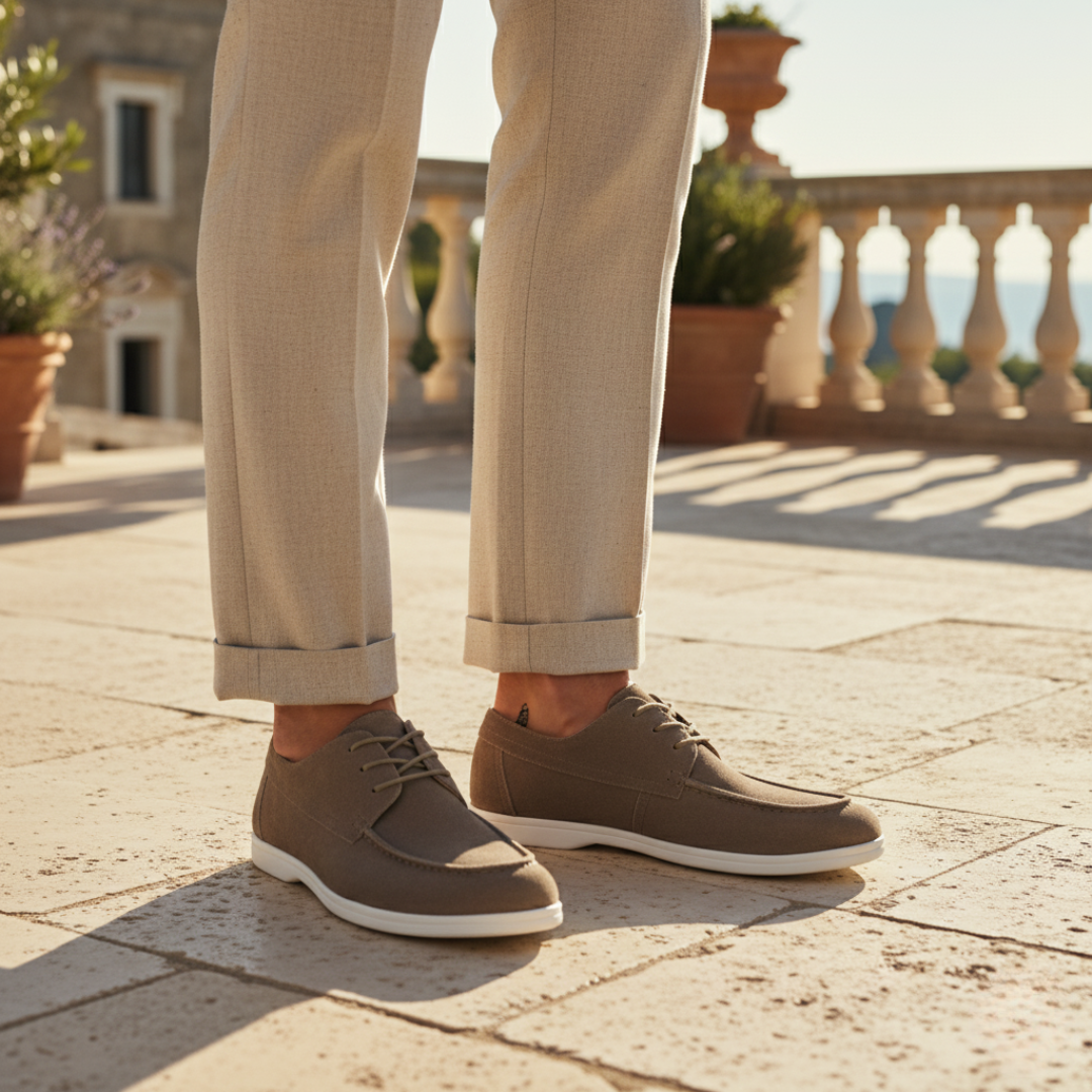 Premium Suede Lace Shoes